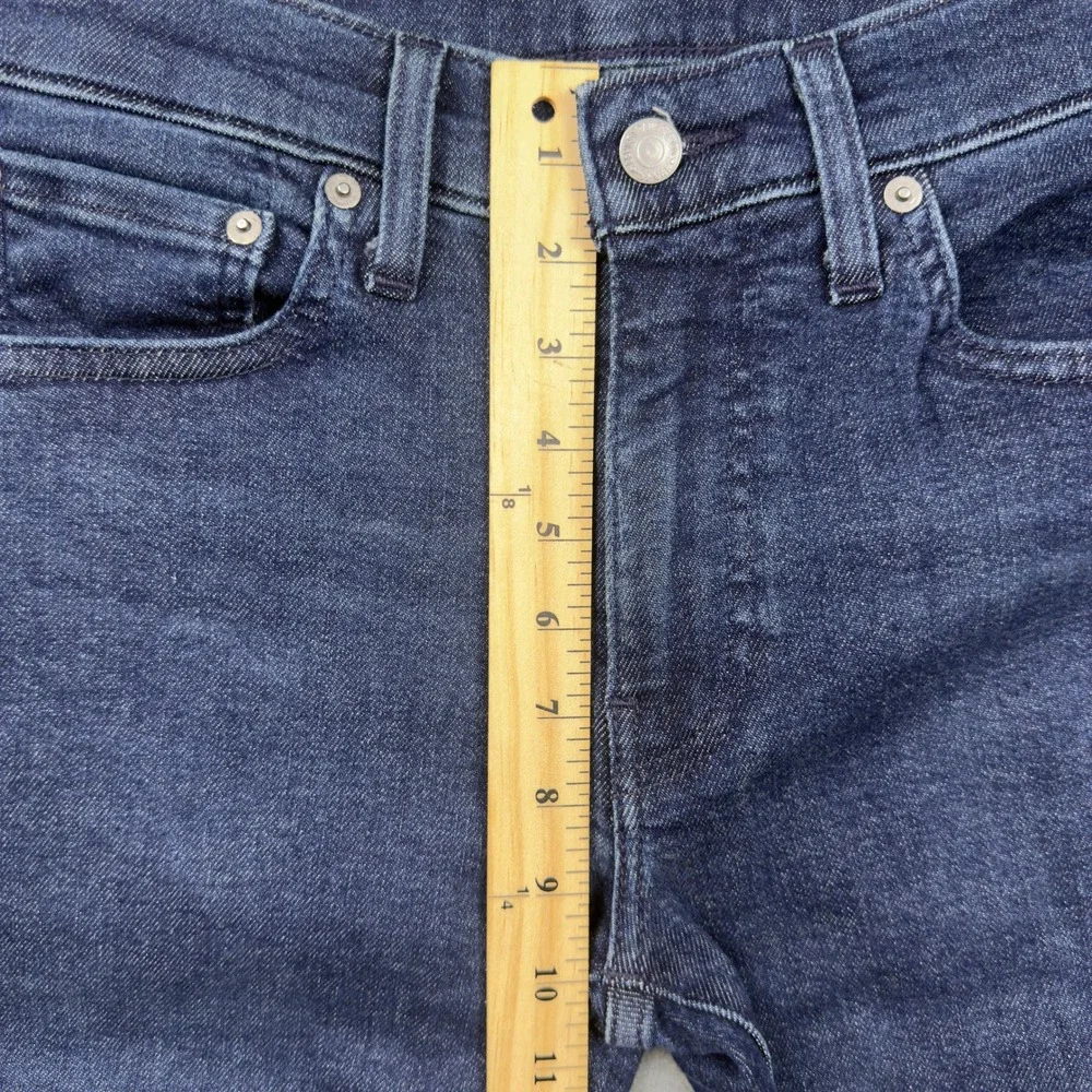 Levis 512 Slim Taper Jeans Mens W30 L32 Dark Indigo Blue Denim Pants